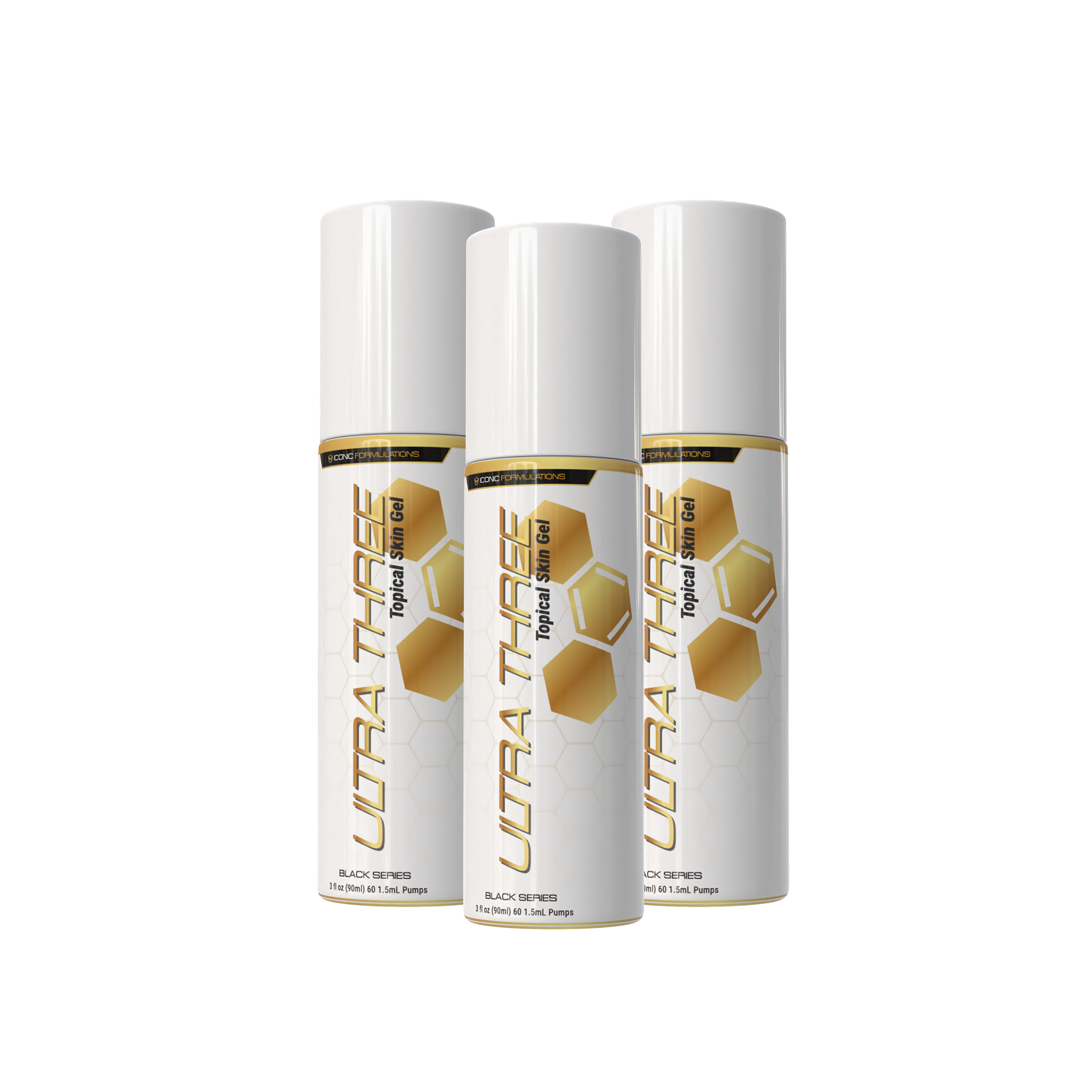 Ultra Three 3 Bottle Stack