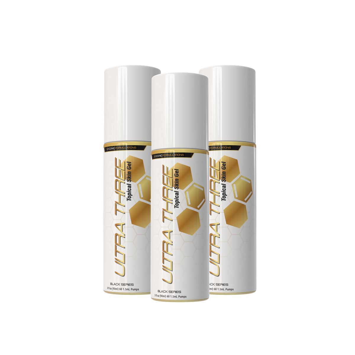 Ultra Three 3 Bottle Stack